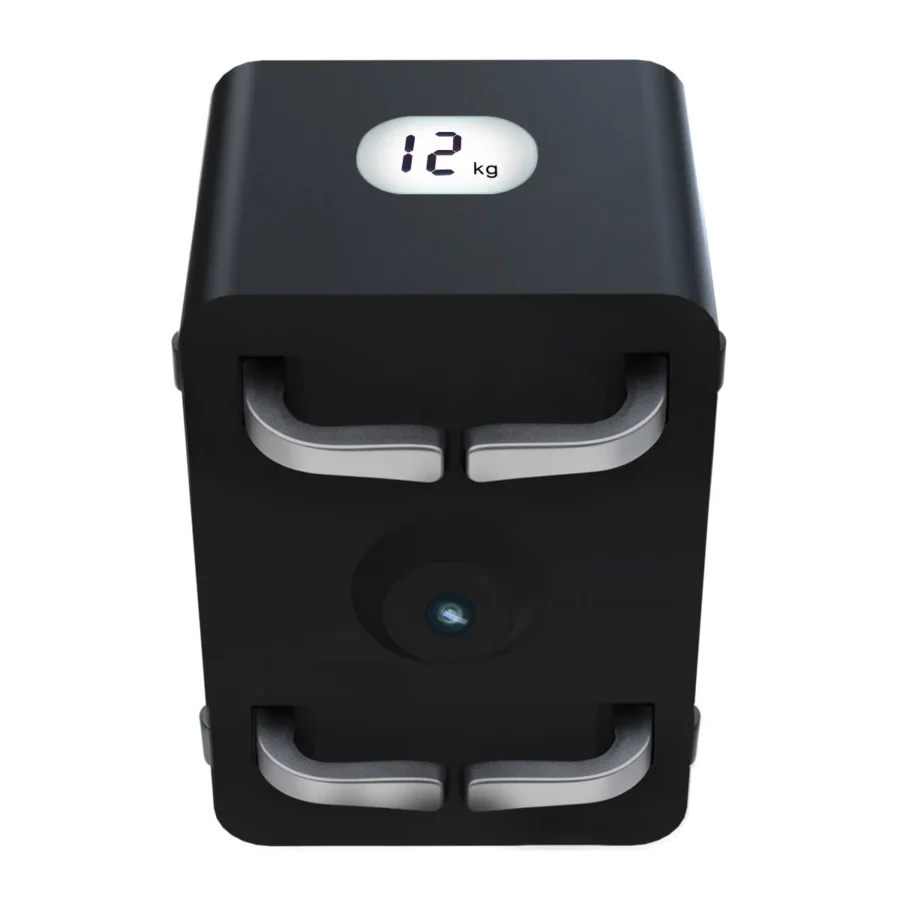 TK400 drone payload system close up hook and camera detail