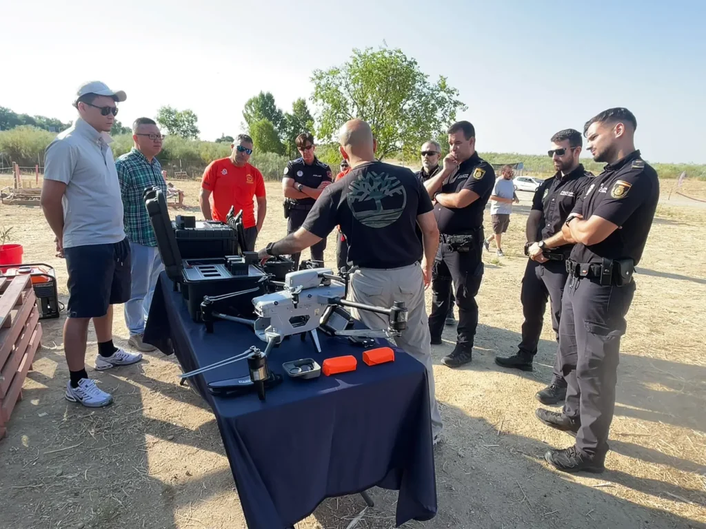 industrial UAV payload system exhibition display