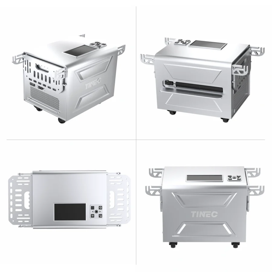 aerial power supply system for industrial drone