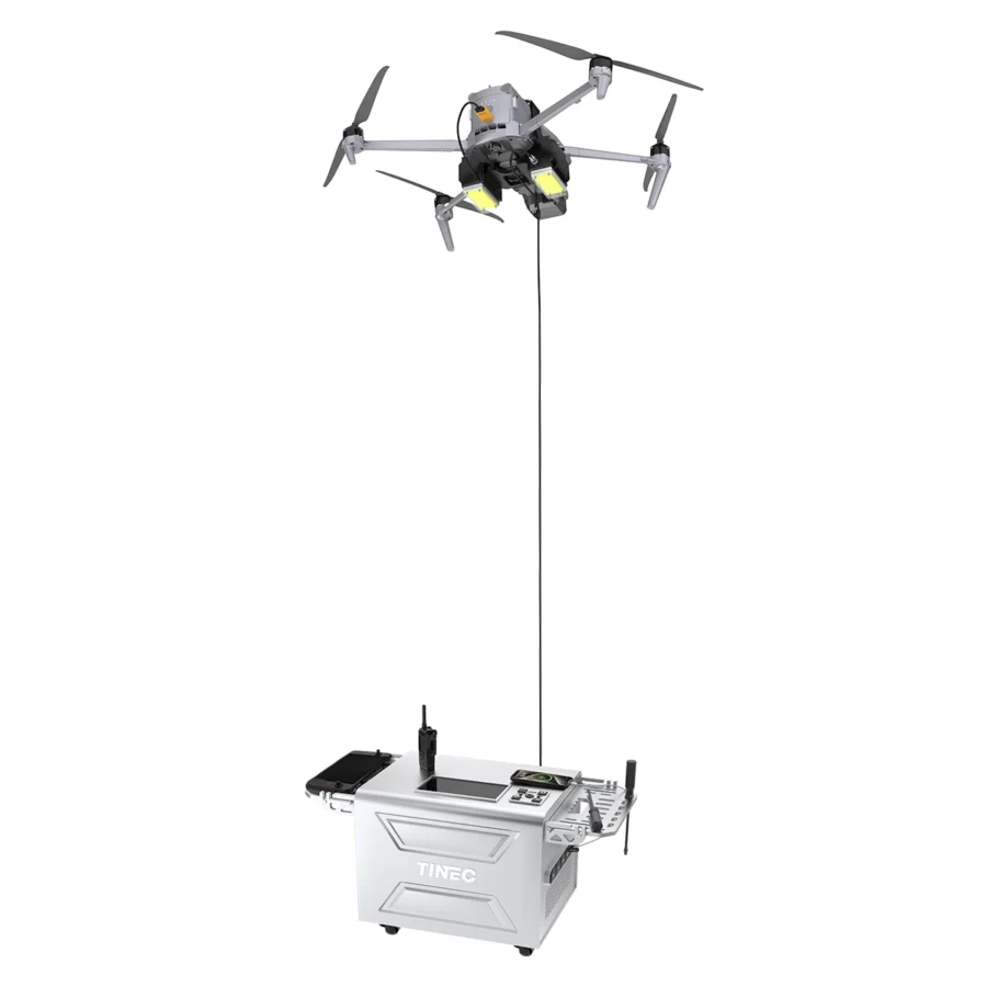 VineVolt MAX tethered power supply system for UAV