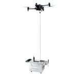 Tethered Power Supply System powered by tethered cable