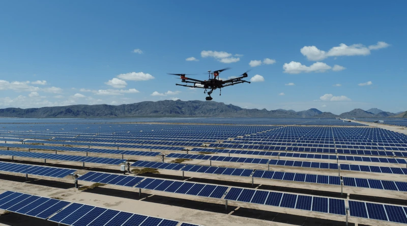 Solar Panel Drone Inspection